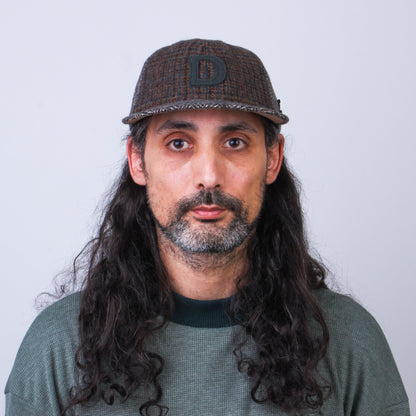 Casquette Patchwork en Laine Recyclée MOSAIC - N° 032