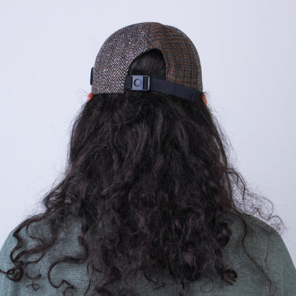 Casquette Patchwork en Laine Recyclée MOSAIC - N° 032