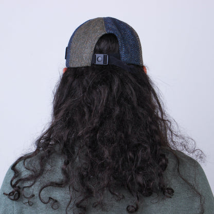 Casquette Patchwork en Laine Recyclée MOSAIC - N° 033