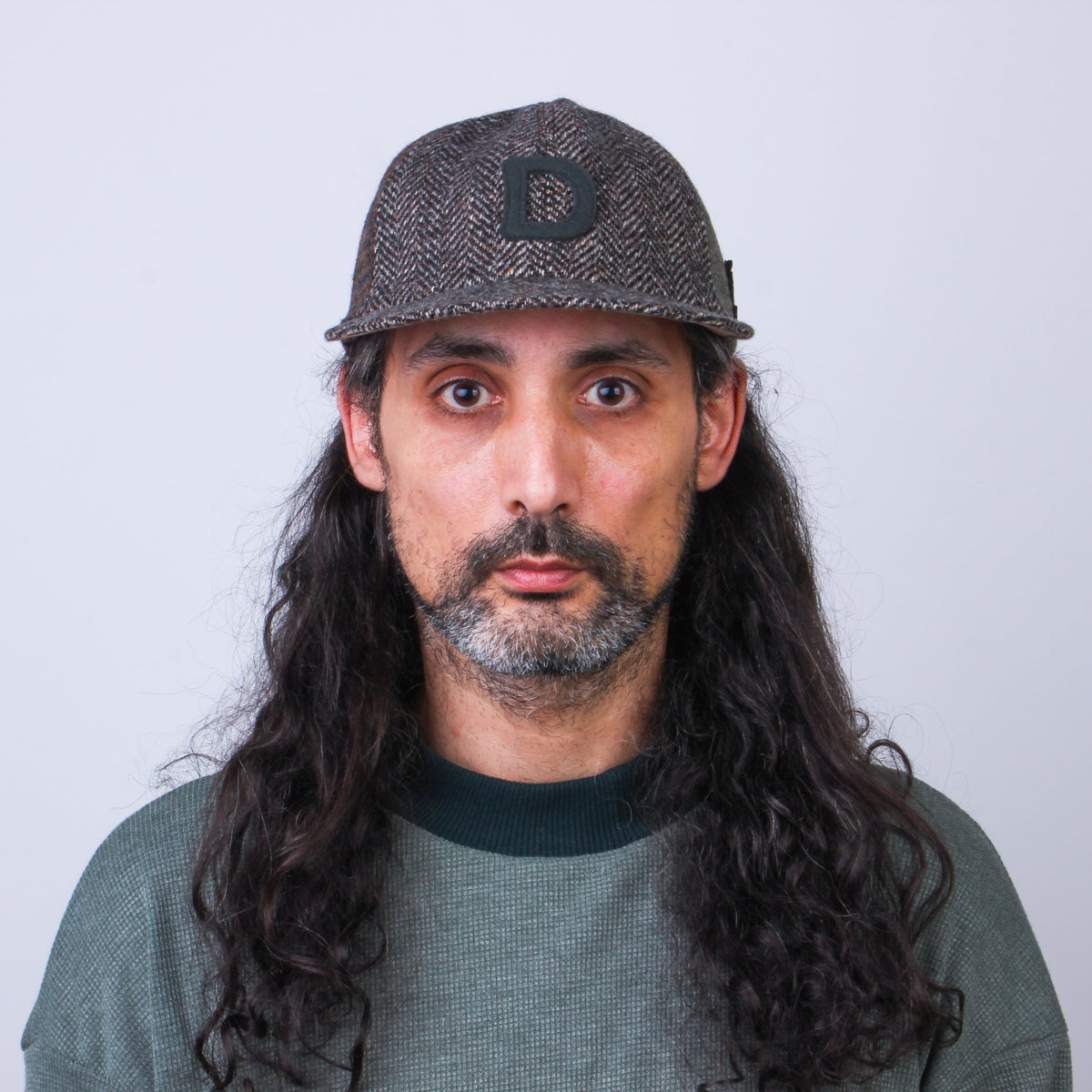 Casquette Patchwork en Laine Recyclée MOSAIC - N° 034