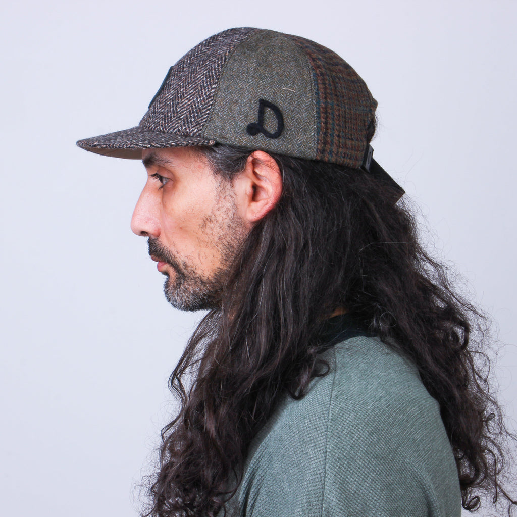 MOSAIC Recycled Wool Patchwork Cap - No. 034
