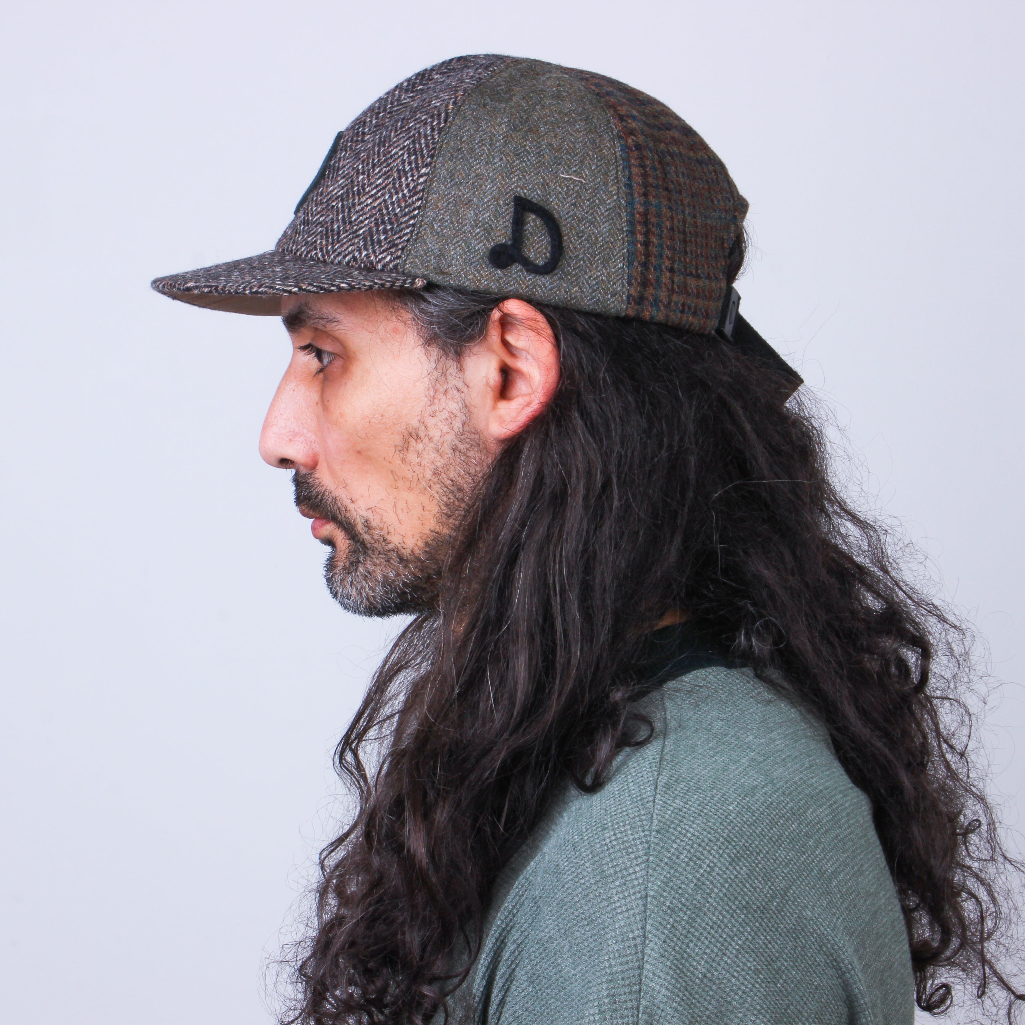 MOSAIC Recycled Wool Patchwork Cap - No. 034