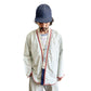 CHEMISE COL KIMONO KSD-1 À MANCHES LONGUES