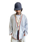 CHEMISE COL KIMONO KSD-1 À MANCHES LONGUES